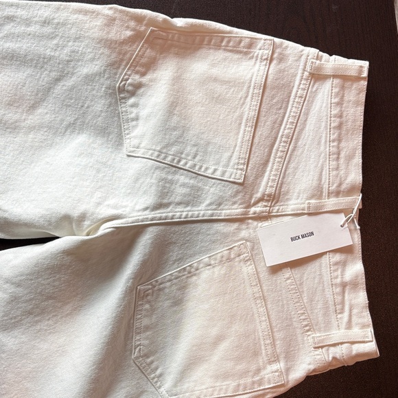 Buck Masson Natural Rider Women’s Jeans NWT Waist 25 Hem and Stain Flaw - Picture 7 of 9